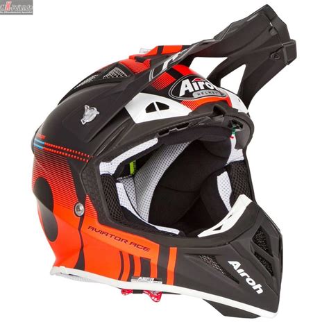 Airoh Aviator Ace Mx Enduro Helm Orange