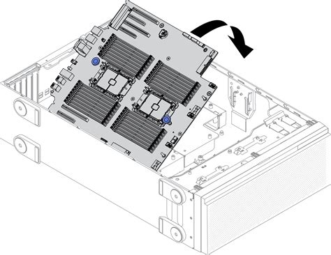 시스템 보드 설치 Thinksystem St650v2 Lenovo Docs