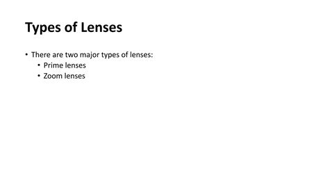 Lens and its Types | PPT