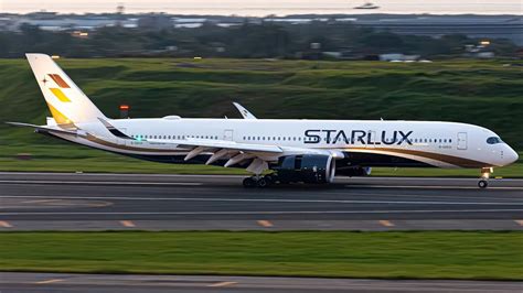 Starlux Airlines Bolsters Fleet With Fourth A350 Launching New San