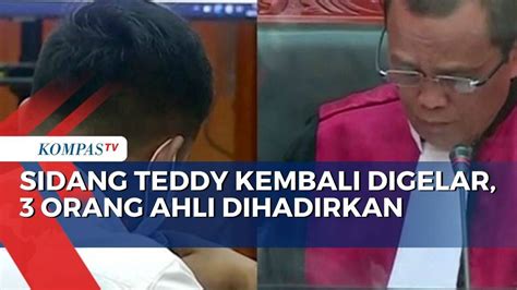 Tiga Ahli Dihadirkan Di Sidang AKBP Dody Dan Linda Kasus Narkoba Teddy