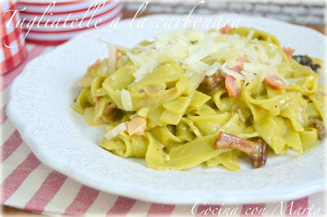 Tagliatelle A La Carbonara