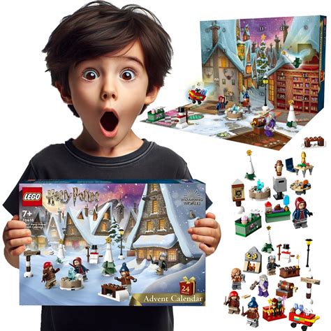 KALENDARZ ADWENTOWY LEGO 76418 HARRY POTTER IDEALNY PREZENT 2023