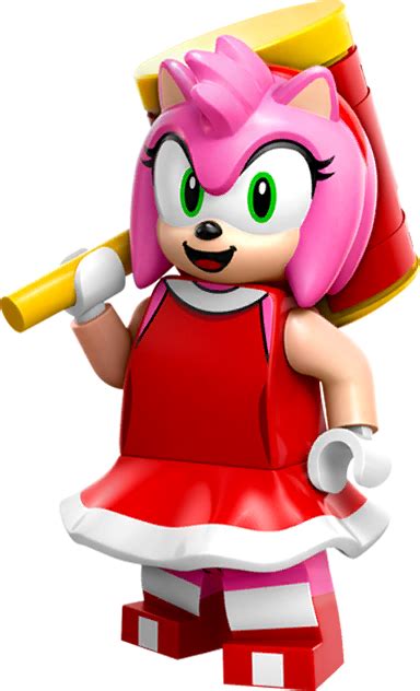 Sonic Forces Speed Battle Render Lego Amy By Shadowfriendly On Deviantart