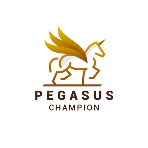 Pegasus logo vector free download