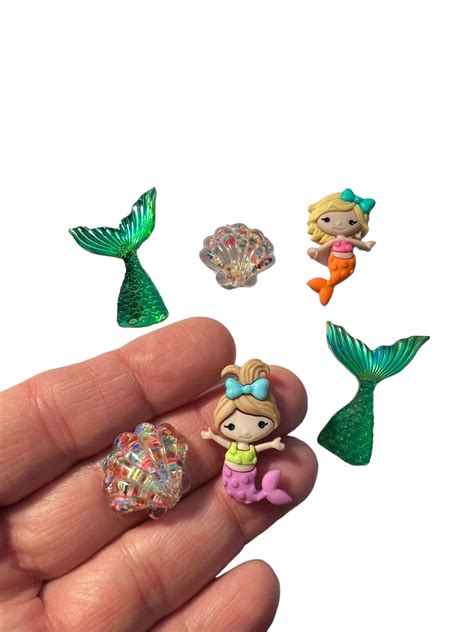 Mermaid Tail Magnets Seashell Sea Themed Magnetic Calendar Mermaid