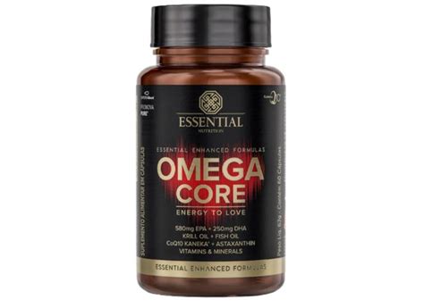 ÔMEGA CORE ENERGY COQ10 ÔMEGA 60 CáPSULAS ESSENTIAL Natural o