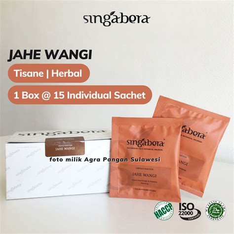 Jual Teh Wedang Intra JAHE WANGI Singabera Emprit Ginger Tea Tisane