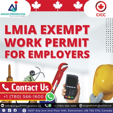 Lmia Exempt Work Permit For Foreign Employees