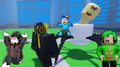 Reaksi Roblox Banyak Skibidi Toilet Darlung Gaming Pandu Gaming