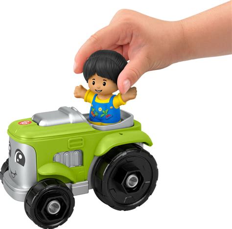 Fisher-Price Little People Tractor Farm Toy and Figure Set for Toddlers ...