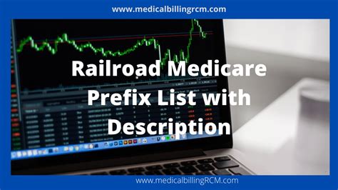 Railroad Medicare Prefix List 2025 Medical Billing RCM