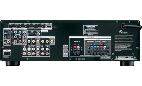 Onkyo Tx Sr Home Theater Receiver With D Ready Hdmi Switching At