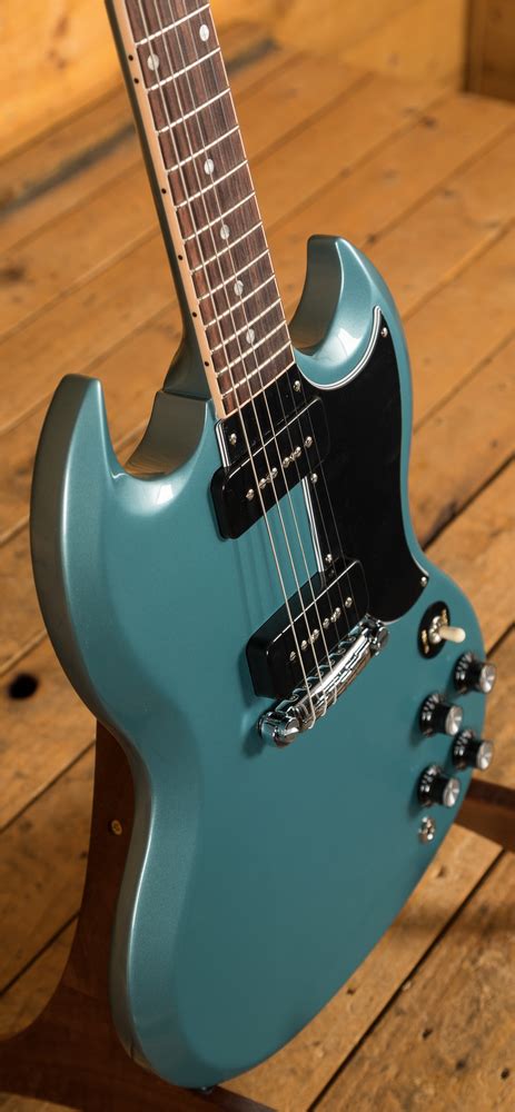 Gibson Sg Special Faded Pelham Blue Peach Guitars