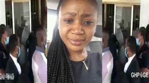 Video Clip Of When Akuapem Poloo Was Hauled From The Courtroom To