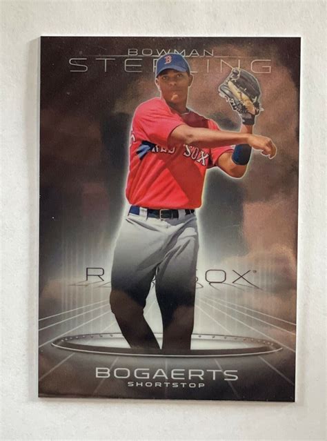 XANDER BOGAERTS Red Sox 2013 Bowman Sterling Prospects BSP 2 FS EBay