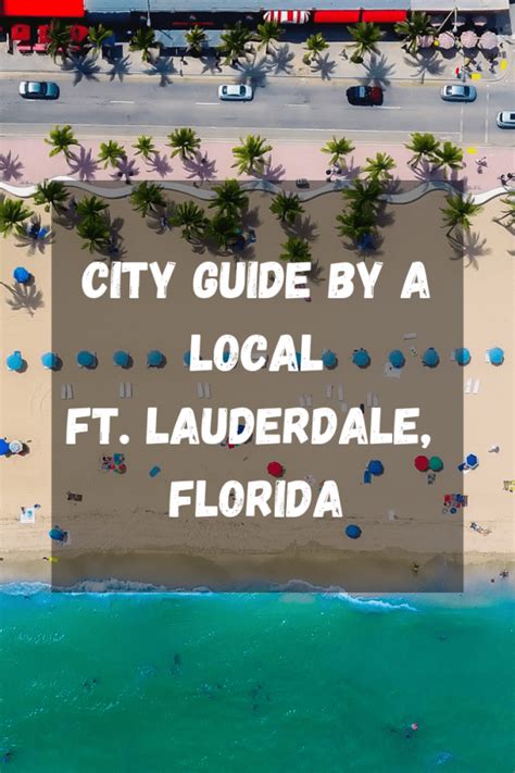 Fort Lauderdale Tour Map Artofit