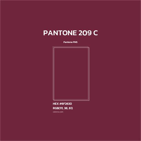 About PANTONE 209 C Color - Color codes, similar colors and paints ...