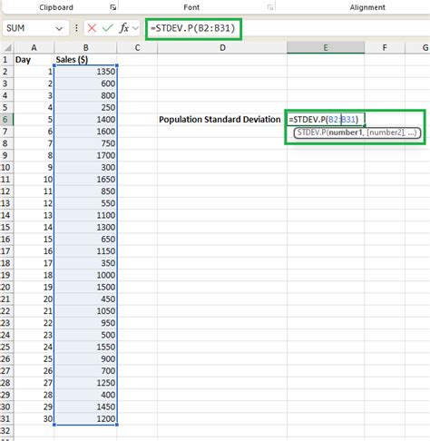 How To Calculate Standard Deviation In Excel Datacamp