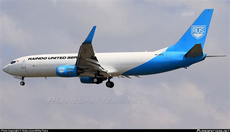 PK-RFS Raindo United Services Boeing 737-86N(BCF)(WL) Photo by Ricky ...