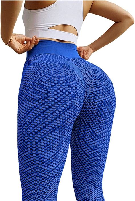 Amazon Feifei Women S High Waist Yoga Pants Butt Lifting Tummy