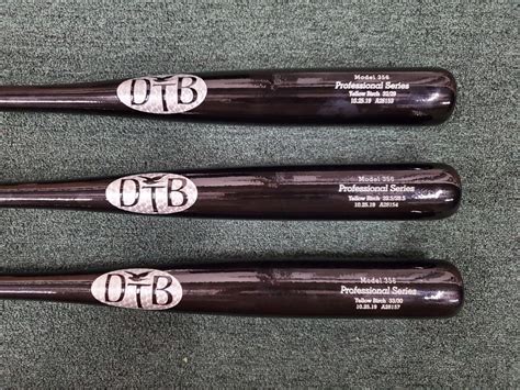 Dove Tail Bats - 356 - Pro Yellow Birch Bat