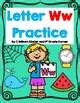 Letter Ww Phonics And Phonemic Awareness No Prep Practice Pages Tpt