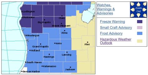 Weekend Forecast – The Michigan Weather Center