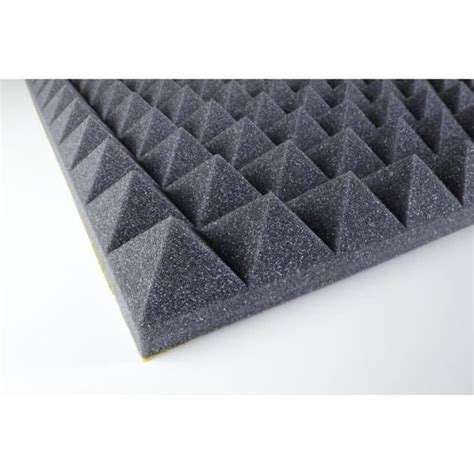 Mousse Acoustique Pyramidale Pu Pir Auto Adh Sif Z Cdiscount