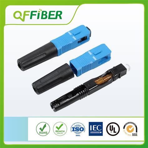 Waterproof Sc Upc Singlemode Mm Ftth Sc Apc Fast Connector