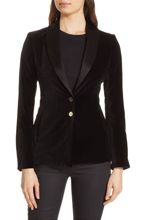 Alice Olivia Vance Velvet Blazer Nordstrom Velvet Blazer Women Blazer Fashion Velvet Blazer