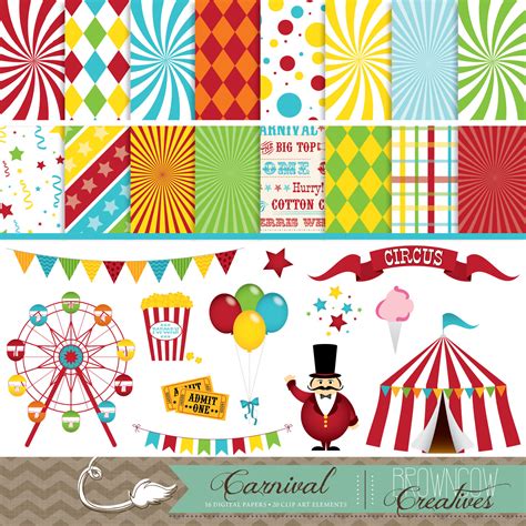 Make Your Celebration Stand Out With Carnival Banner Cliparts