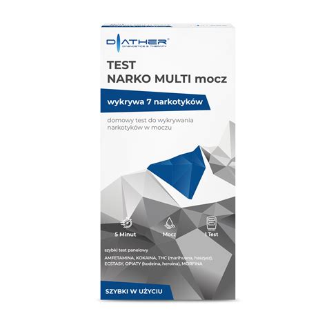 Test Par Bandelette Diather Narko Multi Mocz Substances