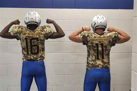 Military Football Uniforms