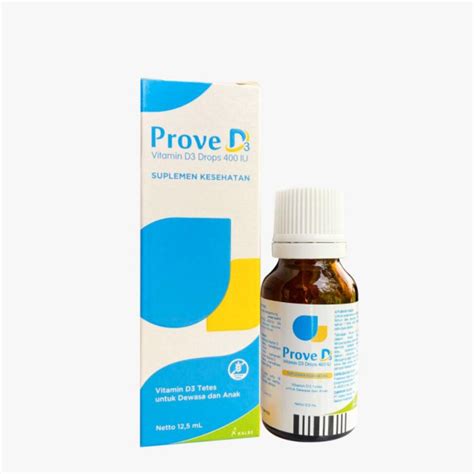 Jual Prove D Drop Vitamin D Iu Tetes Ml Untuk Dewasa Dan