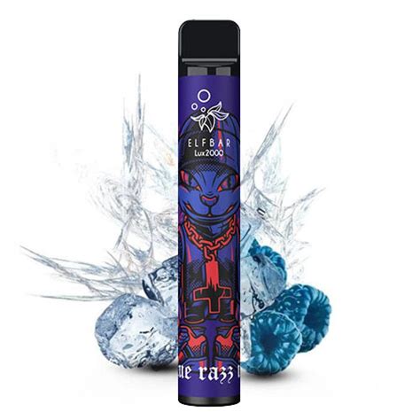 Elf Bar Lux Blue Rasp Ice Nicotine Disposable Vape