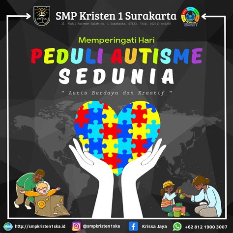 Memperingati Hari Peduli Autisme Sedunia Krissa Smart