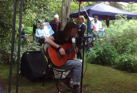 Watch Thom Yorke Play A Surprise Gig At His Neighbours Garden Party In