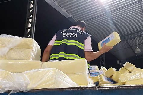 Sefa Apreende Quase Cinco Toneladas De Queijo No Sudeste Do Estado