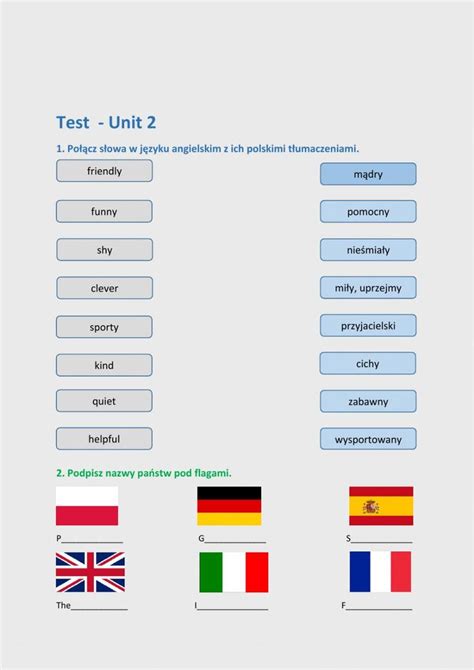 Brainy Unit Interactive Worksheet