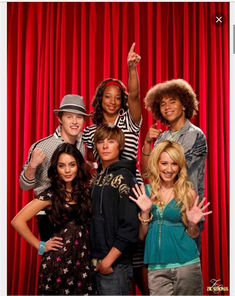 High School Musical Cast Vanessa Hudgens Zac Efron Ashley Tisdale