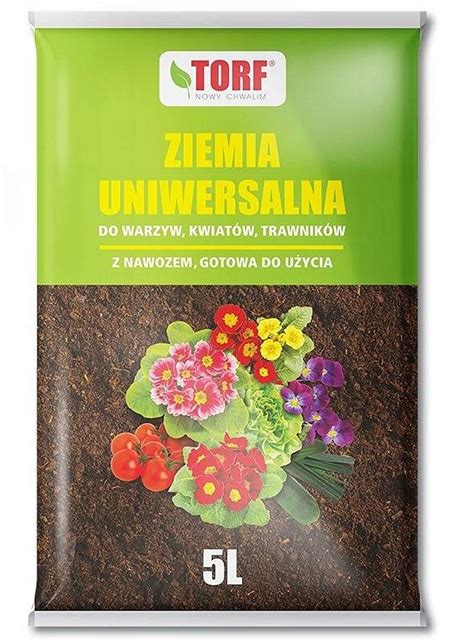 2 x Ziemia uniwersalna z nawozem gotowa do użycia 5L 5L DWUPAK PODŁOŻE