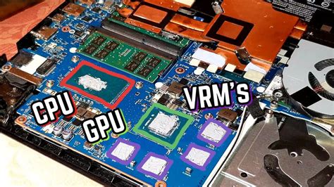 How To Repaste Vrm S Cpu Gpu Using Arctic Mx Acer Nitro Gaming