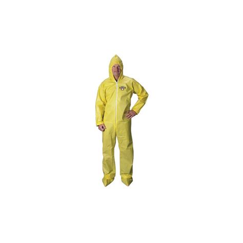 Chemmax 1 Disposable Coveralls W Hood Yellow Ritz Safety