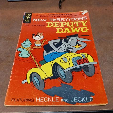 New Terrytoons November Deputy Dawg Gold Key Silver Age Cartoon