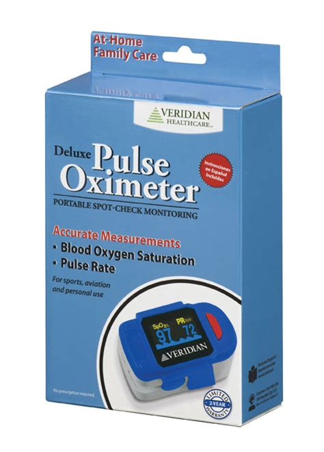 Deluxe Pulse Oximeter 11 50d Veridian