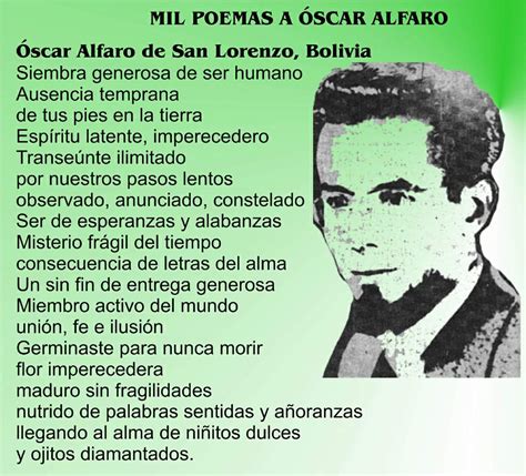 Mil Poemas A Oscar Alfaro