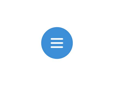 Hamburger Menu Animation by Varti Studio for tubik on Dribbble