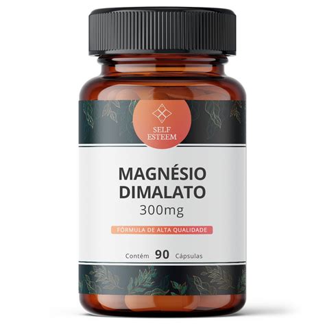 Magnésio Dimalato 300Mg 90 Cápsulas Submarino