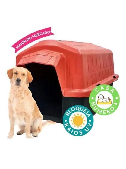 Casinha 4 Casa Para Caes Pets Cachorros Varias Cores Plastico